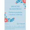 Dárkový poukaz Srdečné blahopřání 1000 Kč