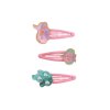 DJECO Plume – dětské sponky do vlasů Marina (sada 3 ks)
