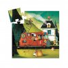 Djeco puzzle v krabičce Hasičské auto