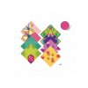 Djeco origami neonové tropy
