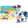 Djeco Puzzle Kravička na farmě