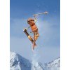 Dubánci pohlednice lyžař