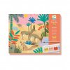Djeco kreativní akvarelová sada Barevný svět zvířat