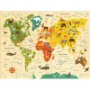 Petitcollage podlahové puzzle Svět