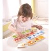 Haba dřevěné puzzle barvy