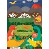 Petitcollage znovupoužitelné samolepky Dinosauři