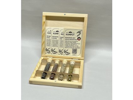 Degustační sada pepřů