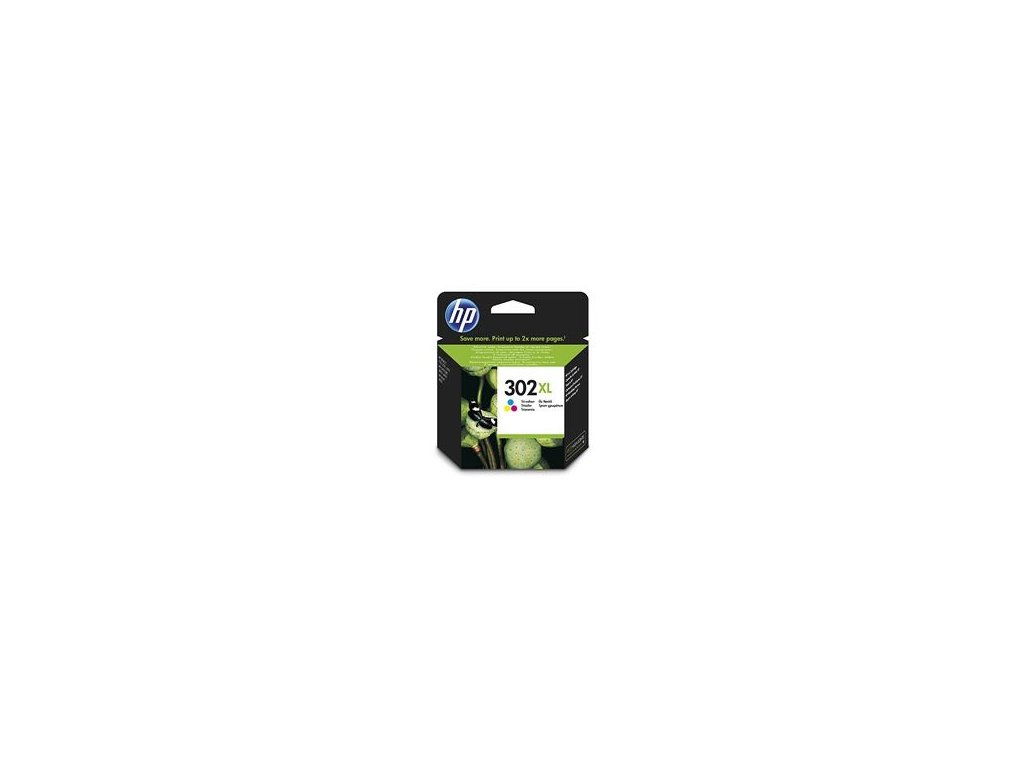 6885 hp 302xl high yield tri color original ink cartridge f6u67ae