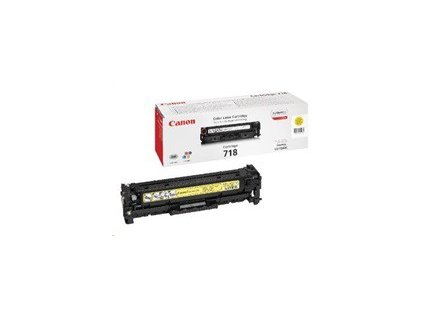 1554 originalni toner canon crg 718y zluty