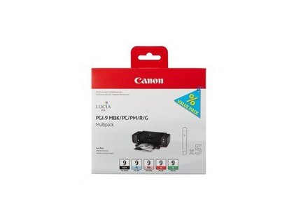 1611 canon bj cartridge pgi 9 mbk pc pm r g multi pack