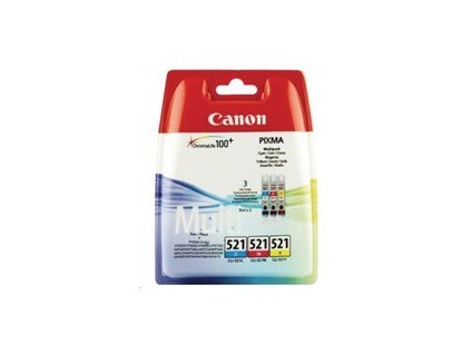 1617 canon bj cartridge cli 521 c m y pack