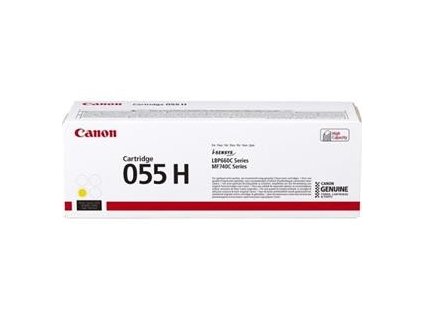 1986 originalni toner canon crg 055hy zluty