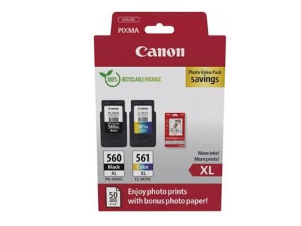 ink canon pg 560xl cl 561xl photo value pack