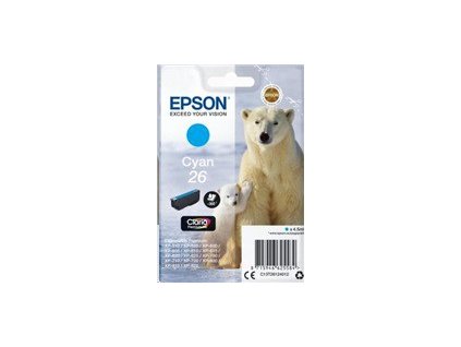 2325 epson ink bar singlepack ledni medved cyan 26 claria premium ink