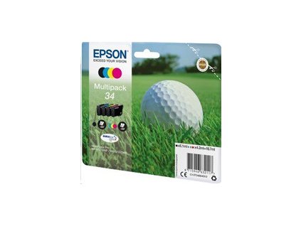 2445 epson ink multipack 4 colours golf 34 durabrite ultra ink