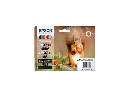 2448 epson multipack veverka 6 colours 478xl claria photo hd ink