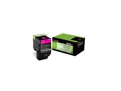 3216 lexmark magenta toner 802m pro cx310 410 510 z programu lexmark return 1000 stran