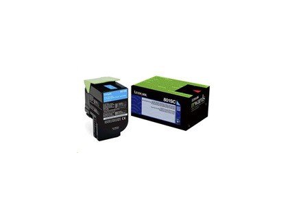 3219 lexmark cyan toner 802sc pro cx310 410 510 z programu lexmark return 2 000 stran