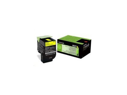 3231 lexmark yellow toner 802y pro cx310 410 510 z programu lexmark return 1000 stran