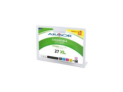 5106 armor cartridge pro epson wf 3620 2xcerna black c m y 2x21ml 3x12ml t27xxx