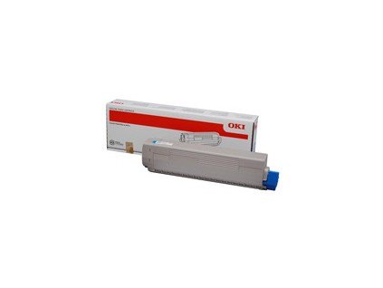 5553 oki cyan toner do c822 7 300 stranek