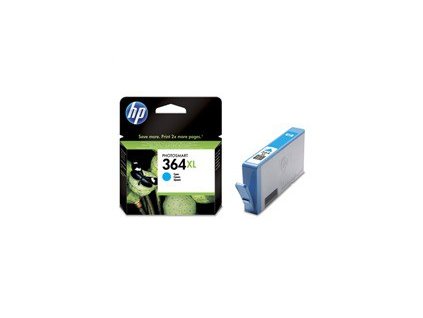 6285 hp 364xl cyan ink cart 6 ml cb323ee