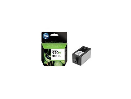 6312 hp 920xl black ink cart 49 ml cd975ae