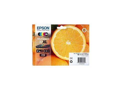 7053 epson ink multipack pomeranc 5 colours 33xl claria premium ink