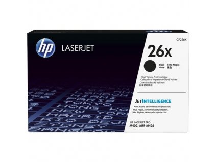 7665 originalni toner hp cf226x 26x cerny