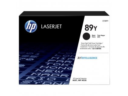 7707 originalni toner hp cf289y 89y cerny