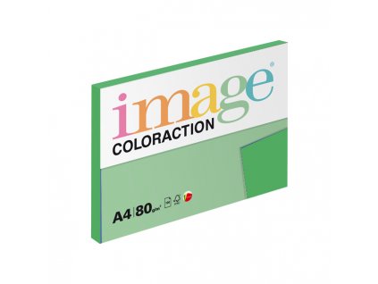 8154 papir barevny image coloraction a4 80g syta zelena 100 listu