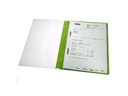 Rychlovazač PVC barevný - zelená / 25 ks
