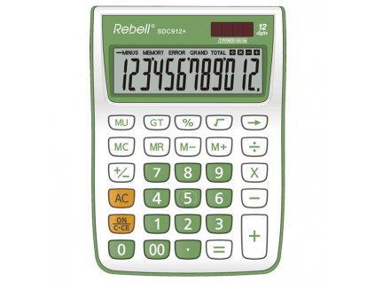 9387 kalkulator rebell sdc912 zelena