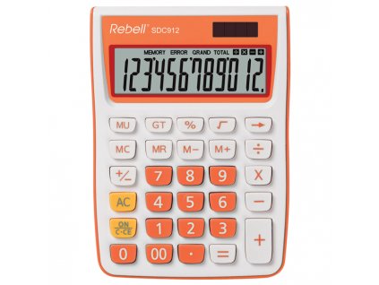 9396 kalkulator rebell sdc 912 oranzova