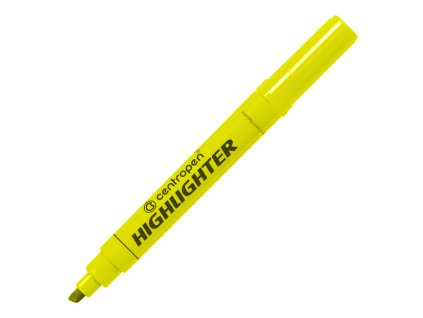 Zvýrazňovač Centropen 8552 FAX - žlutá