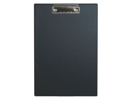 Psací podložka A4 s klipem jednoduchá - černá