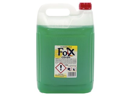 Čistící prostředek na nádobí a úklid  Fox 5 l - citron