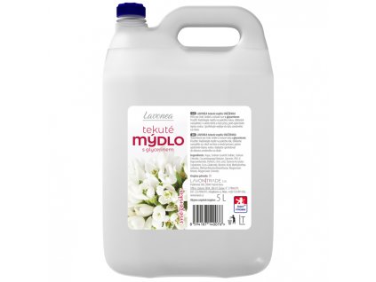 11214 tekute mydlo lavonea 5 l snowdropp