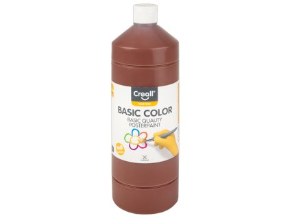 Barvy temperové Creall Basic color - tmavě hnědá