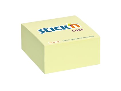 Bloček samolepicí STICK 'N 76 x 76 mm, 400 l - žlutá
