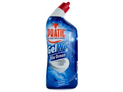 Čistič WC gel, extra účinný, Pratic, Oceán, 750 ml