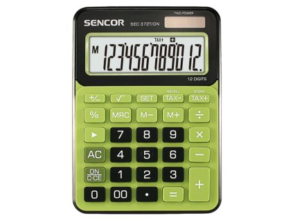 Kalkulačka SENCOR SEC 372 - zelená