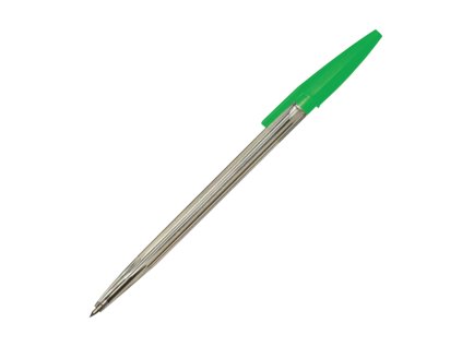Kuličkové pero jednorázové zelená