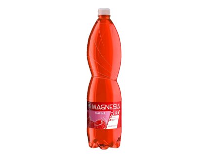 Magnesia Red jemně perlivá - malina 1,5 l / 6 ks