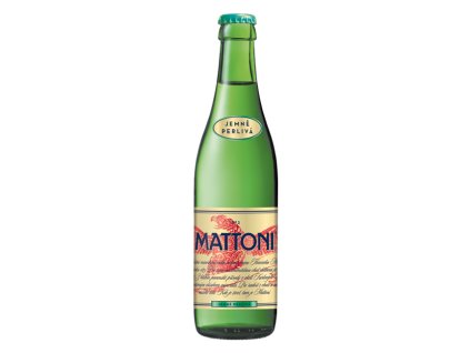 Mattoni jemně perlivá - přírodní 0,33 l / 24 ks