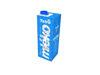 Mléko polotučné 1,5% Tatra s uzávěrem 1l