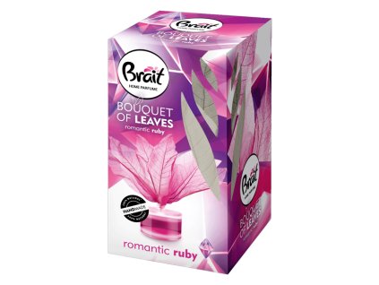 Osvěžovač vzduchu BRAIT leaf dekorativní 50 ml - romantic ruby