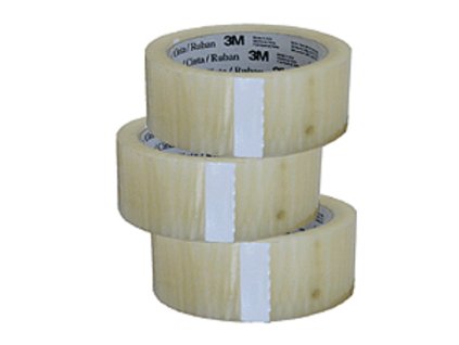 Páska balicí 3M Tartan 50 mm x 66 m - čirá