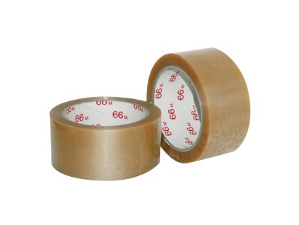 Páska balicí PVC 50 mm x 66 m - čirá