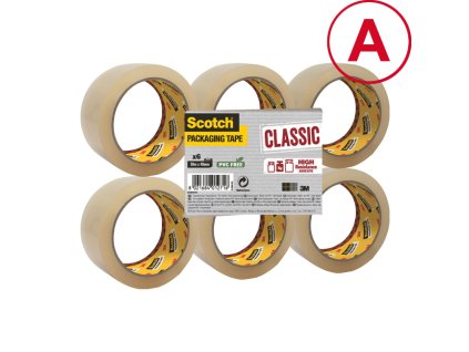 Páska balicí Scotch® 48mm x 50m, transparentní